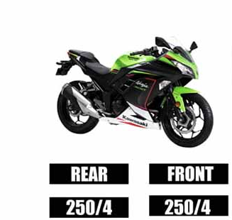 VESRAH Ceramic Brake PAD for Kawasaki Ninja 300