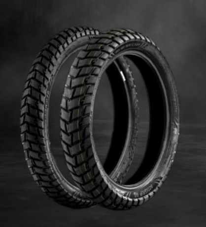 APOLLO ACTIGRIP REAR 120/80-18 R6 TUBELESS AND FRONT 90/90-19 F6 TUBELESS FOR ROYAL ENFIELD CLASSIC AND THUNDERBIRD