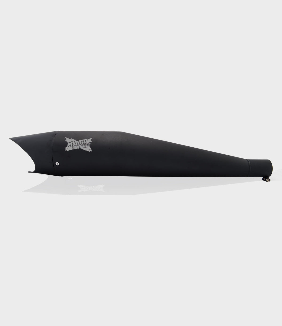 Moto Torque Shark Black Silencers for Royal Enfield