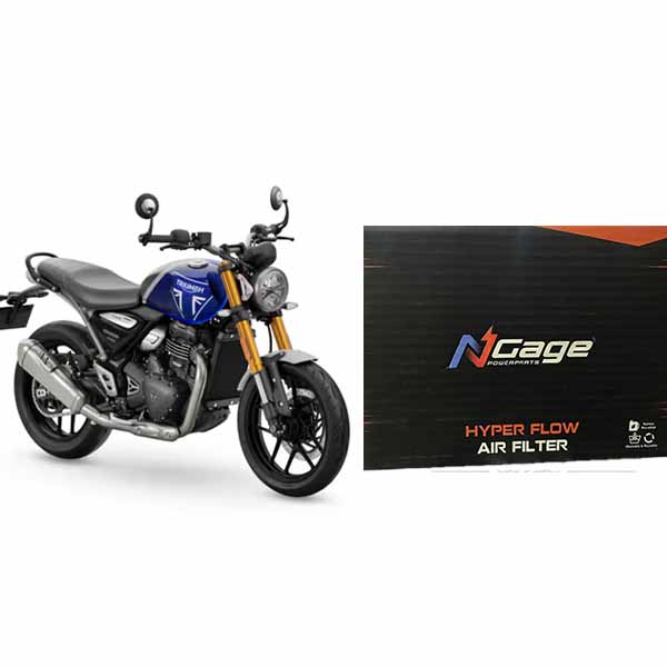 Triumph Speed 400 Hyperflow Air Filter by Ngage
