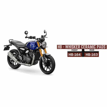 Triumph Speed/Street 400 Front And Rear Ceramic Brakepads by NGage