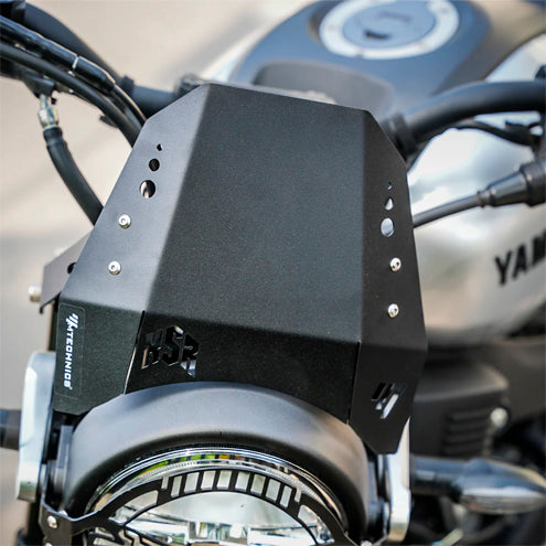 YAMAHA XSR 155 METAL VISOR BLACK MTECHNICS