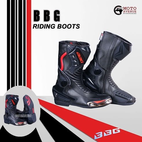 BBG RACING BOOTS – BLACK