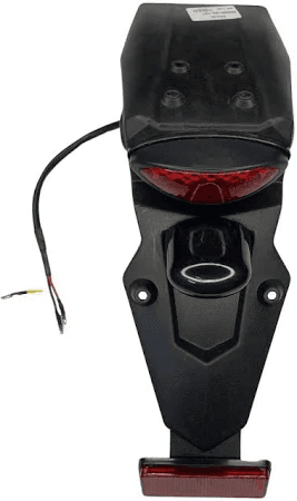 Xpulse White Rear Fender & Enduro Tail Tidy with Indicator Combo