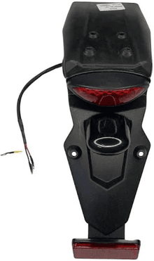 Xpulse White Rear Fender & Enduro Tail Tidy with Indicator Combo