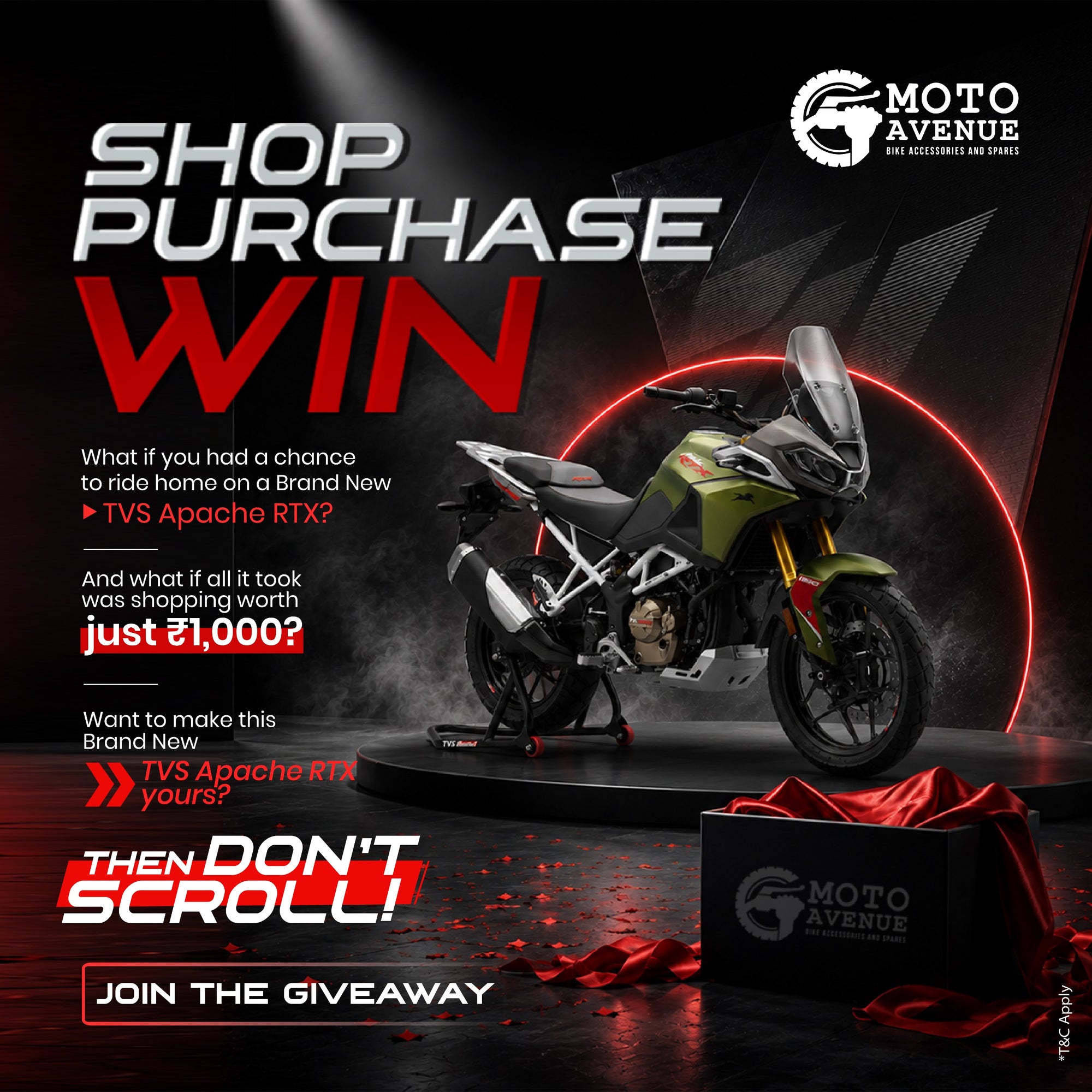 Giveaway Announcement