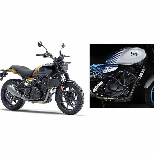 Royal Enfield Guerrilla 450 Crash Guard (V2) by MOTO TORQUE