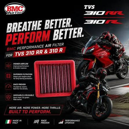 BMC Air Filter for TVS Apache RR 310 and RTR 310 FM01240