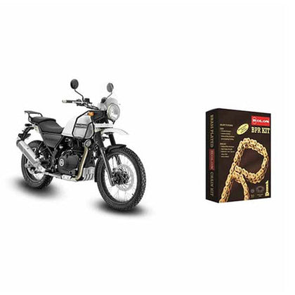 Rolon Brass Chain Sprocket Kit For Royal Enfield HIMALAYAN 411