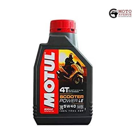 MOTUL Scooter Power LE 5W40 Fully Synthetic Oil, 800ml