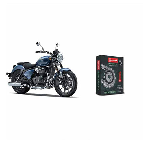 Royal Enfield Super Meteor 650 Rolon Noise Free Chain Sprocket Kit