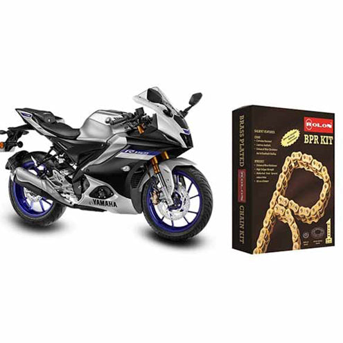 YAMAHA R15 V4 Rolon Brass Chain Sprocket Kit