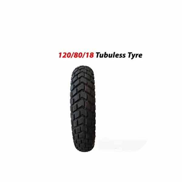 Ceat Gripp Tyre 120-80-18 Tubuless For Royal Enfield Standard 350, 500, Classic 350, 500, Royal Enfield Thunderbird 350, Thunderbird 500