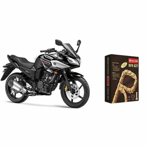 Rolon Brass Chain Sprocket Kit For Yamaha FZ16/FZS & FAZER 150 CC