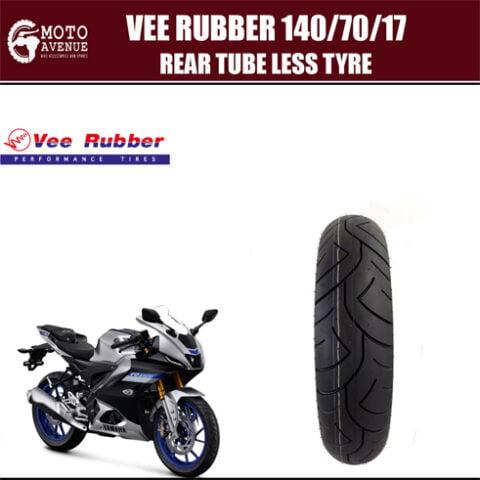 Vee Rubber 140/70/17 (VRM-368) Rear Tubeless Bike Tyre