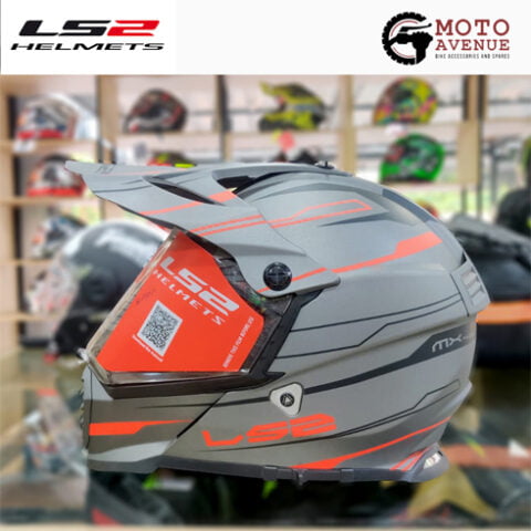 LS2 MOTOCROSS MX436 Pioneer Evo Dual Sport Helmet -Medium