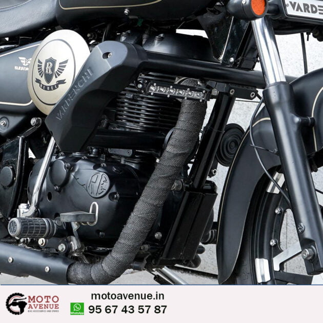 Silencer and Bend pipe Heat Wrap Black for All Bikes - Image 3