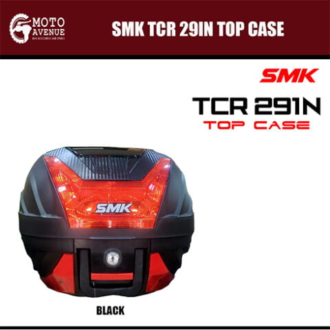 SMK TCR 291N Series Top Case Black for Two Wheelers