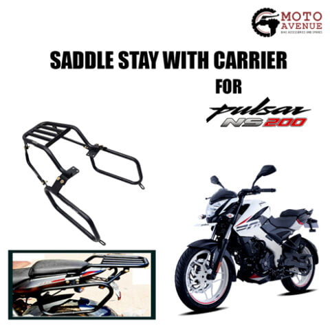 HEAVY SADDLE STAY WITH CARRIER FOR BAJAJ PULSAR NS 200