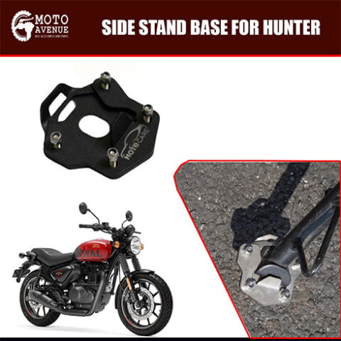 SIDE STAND BASE FOR ROYAL ENFIELD HUNTER350