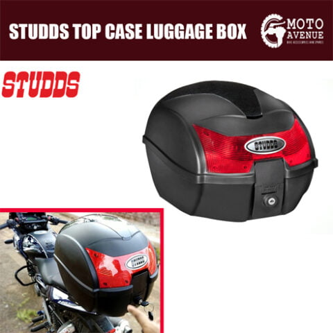 Studds Top Case Luggage Box (Black)