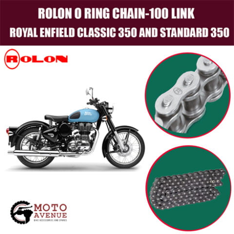 ROLON O RING CHAIN FOR ROYAL ENFIELD CLASSIC 350 AND STANDARD 350
