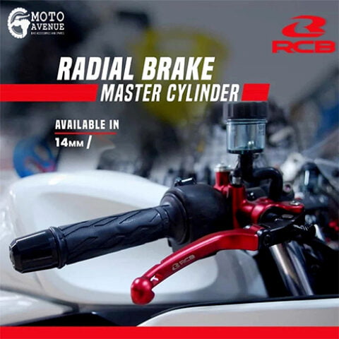 Racing Boy Master Brake Pump 14MM(Right Hand)-Blue Colour
