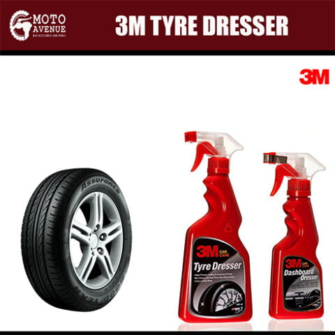 3M Auto Specialty Tyre Dresser (250 ml) Long lasting tyre Gloss | Fading and Crack Prevention