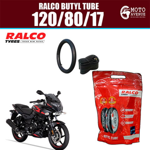 Ralco Tube 130/90-17 And120/80-17 Butyl Tube For MotorCycle Rear Tyre