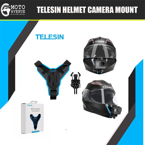 Telesin Helmet Camera Mount