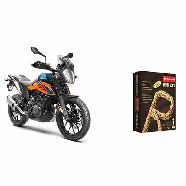 KTM Adventure 390 / 250 Rolon Brass Chain Sprocket Kit