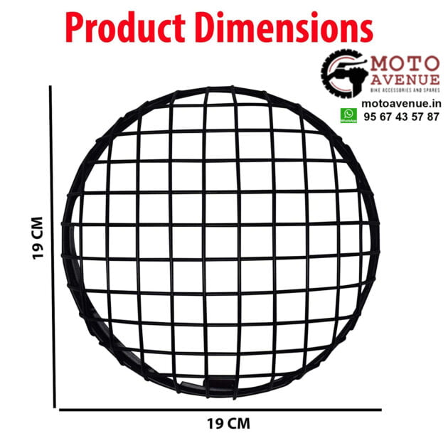 Headlight Grill Royal Enfield Classic 350,500 Standard and Electra - Image 4