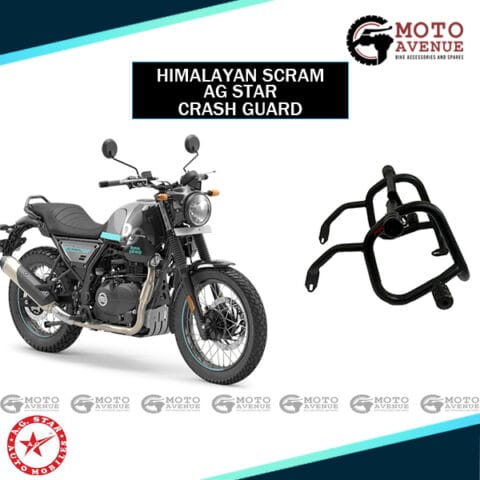 AG STAR CRASH GUARD FOR ROYALENFIELD HIMALAYAN SCRAMBLER