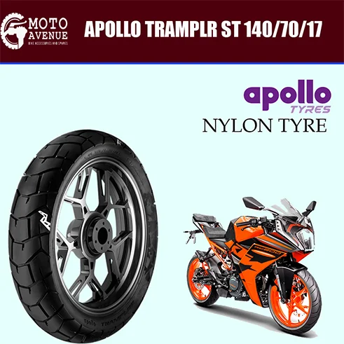 Apollo Tramplr XT 140/70/17 Nylon Rear Tyre For ADV touring and dual sports riding Bikes