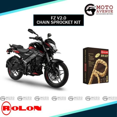 KIT FOR YAMAHA FZ V2 ROLON BRASS CHAIN SPROKET