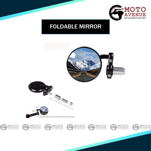 Image of Foldable BarEnd Mirror