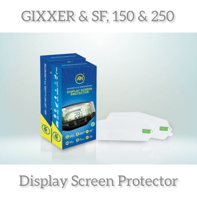 DISPLAY SCREEN PROTECTOR FOR SUZUKI GIXXER & SF 150 & 250