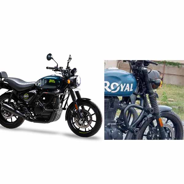 AG STAR CRASH GUARD FOR ROYAL ENFIELD HUNTER350