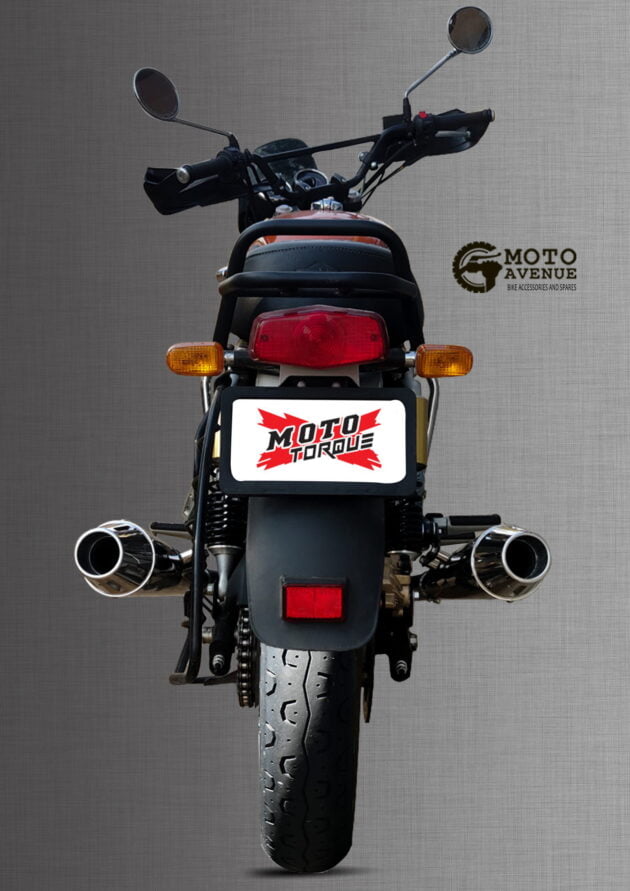 Moto Torque BOLT Exhaust for Royal Enfield Interceptor 650 (Pack of Two) - Image 2