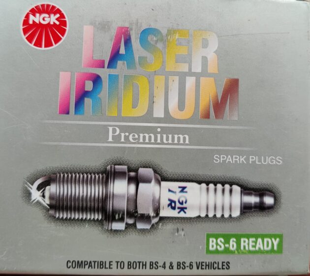 NGK SIMR8A9 LASER IRIDIUM SPARK PLUG HONDA CBR 250R & YAMAHA R15 V3