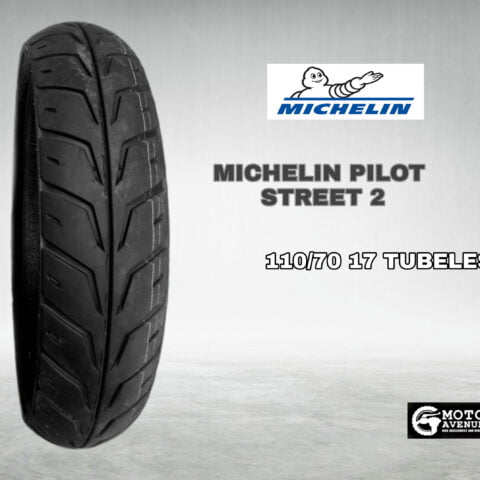 MICHELIN PILOT STREET 2 110/70 17 TUBELESS FRONT TWO-WHEELER TYRE