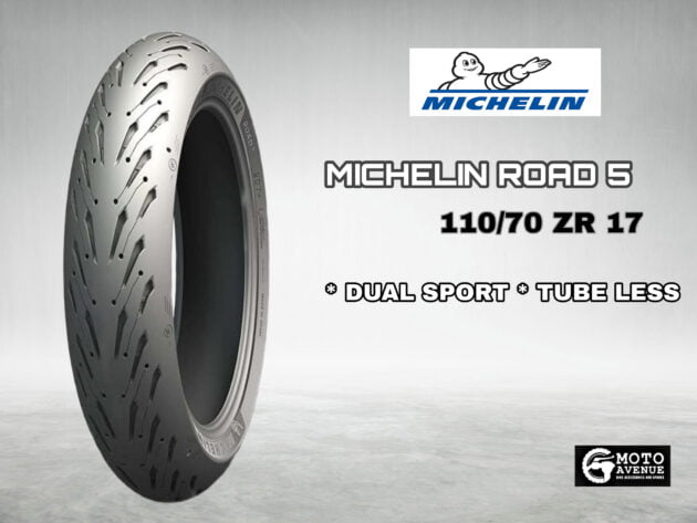 MICHELIN ROAD 5 110/70 ZR 17 TUBELESS FRONT TYRE