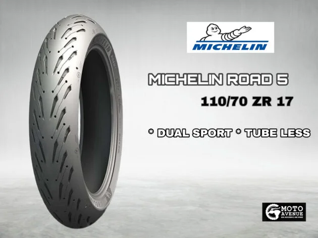 MICHELIN ROAD 5 110/70 ZR 17 TUBELESS FRONT TYRE