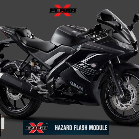 Race Dynamics FlashX Hazard Flash Module, Blinker/Flasher for Yamaha R15 V3