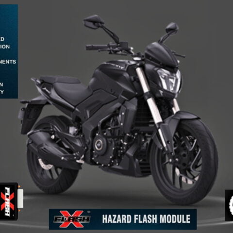 Race Dynamics Flash X Hazard Module, Blinker/Flasher for Dominar 400