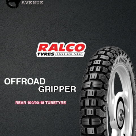RALCO OFFROAD GRIPPER REAR 100/90-18 TUBE TYRE FOR HERO XPULSE 200