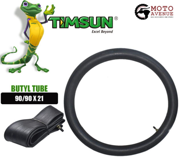 TIMSUN BUTYL FRONT INNER TUBE 90/90X21 FOR ROYAL ENFIELD HIMALAYAN ,HERO XPULSE