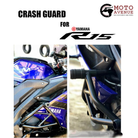 YAMAHA R15 V3 CRASH GUARD WITH FRAME SLIDER