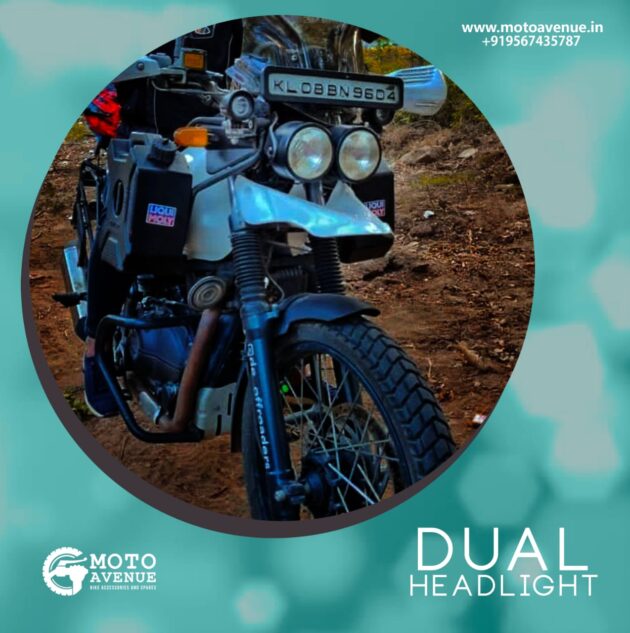 UNIVERSAL DUAL HEADLIGHT WITH PARK