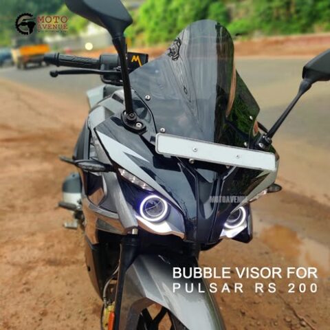 Bubble Visor For Bajaj Pulsar RS 200